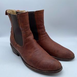 Frye Carson Chelsea Ankle Booties size 8B